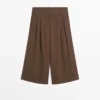 Bermudas largas con dobladillo Bermudas largas con dobladillo