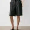 Bermudas largas de lino Bermudas largas de lino