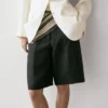 Bermudas largas de lino Bermudas largas de lino