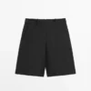 Bermudas largas de lino Bermudas largas de lino