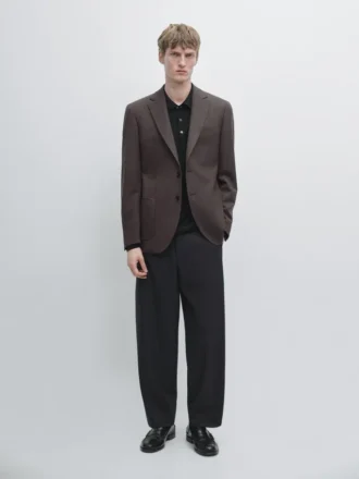 Blazer de lana a medida