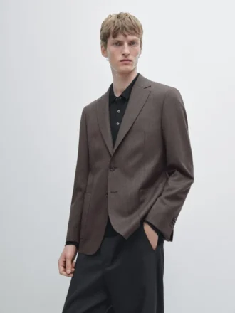 Blazer de lana a medida