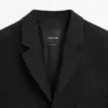 Blazer de lana de tres botones Blazer de lana de tres botones
