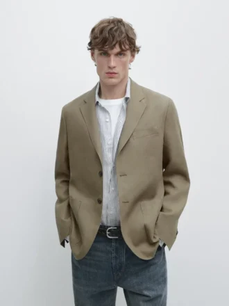 Blazer de lino