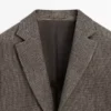 Blazer de lino con detalles en los bolsillos Blazer de lino con detalles en los bolsillos