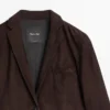 Blazer de piel de ante Blazer de piel de ante