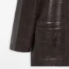 Blazer de piel napa con botones Blazer de piel napa con botones