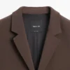 Blazer de tejido crepé