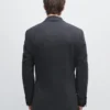 Blazer de traje a cuadros de mezcla de lana Cool Wool Blazer de traje a cuadros de mezcla de lana Cool Wool