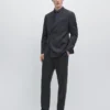Blazer de traje de doble botonadura de Cool Wool Blazer de traje de doble botonadura de Cool Wool