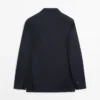 Blazer de traje de doble botonadura de Cool Wool Blazer de traje de doble botonadura de Cool Wool