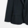 Blazer de traje de lana fresca con microtextura Blazer de traje de lana fresca con microtextura
