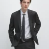 Blazer de traje de lana ligera Blazer de traje de lana ligera