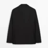 Blazer de traje de lana ligera Blazer de traje de lana ligera