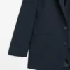 Blazer de traje de lino Blazer de traje de lino