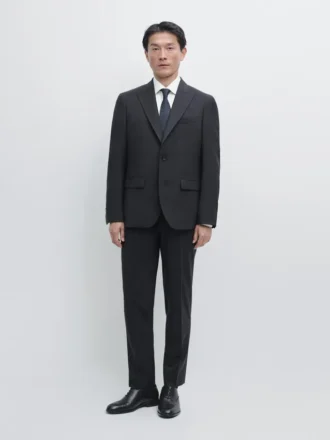 Blazer de traje de mezcla de lana Cool Wool