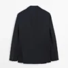 Blazer de traje de mezcla de lana Cool Wool Blazer de traje de mezcla de lana Cool Wool