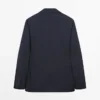 Blazer de traje de mezcla de lana Cool Wool Blazer de traje de mezcla de lana Cool Wool