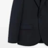 Blazer de traje de mezcla de lana Cool Wool Blazer de traje de mezcla de lana Cool Wool