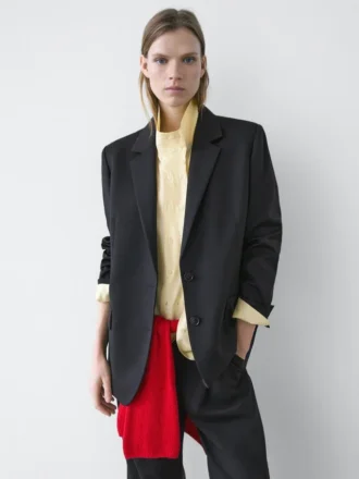 Blazer extrafino de dos botones