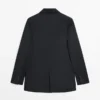 Blazer extrafino de dos botones Blazer extrafino de dos botones