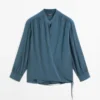 Blusa cruzada y fluida Blusa cruzada y fluida