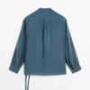 Blusa cruzada y fluida Blusa cruzada y fluida