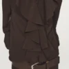 Blusa fluida con volantes Blusa fluida con volantes