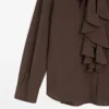 Blusa fluida con volantes Blusa fluida con volantes