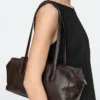 Bolso bandolera de cuero napa Bolso bandolera de cuero napa