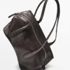 Bolso bandolera de cuero napa Bolso bandolera de cuero napa