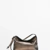 Bolso bandolera de piel napa