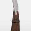 Bolso de hombro pequeño de cuero trenzado Bolso de hombro pequeño de cuero trenzado