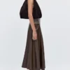 Bolso de mujer mediano de piel serrada Bolso de mujer mediano de piel serrada