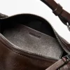 Bolso de piel napa con hebilla metálica Bolso de piel napa con hebilla metálica