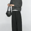 Bolso de piel napa con ojales Bolso de piel napa con ojales