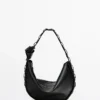 Bolso de piel napa con ojales Bolso de piel napa con ojales