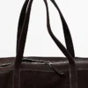Bolso de viaje de piel de ante Bolso de viaje de piel de ante