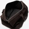 Bolso de viaje de piel de ante Bolso de viaje de piel de ante
