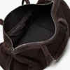 Bolso de viaje de piel de ante Bolso de viaje de piel de ante