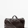 Bolso maxi tipo duffle de piel napa Bolso maxi tipo duffle de piel napa