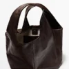 Bolso mediano de piel napa Bolso mediano de piel napa