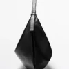 Bolso mediano de piel napa Bolso mediano de piel napa