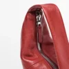 Bolso mini de media luna de piel napa Bolso mini de media luna de piel napa