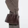 Bolso Mini Md Icon de piel texturizada
