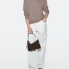 Bolso pequeño de piel de ante serraje Bolso pequeño de piel de ante serraje