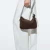 Bolso pequeño de piel de ante serraje Bolso pequeño de piel de ante serraje