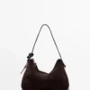 Bolso pequeño de piel de ante serraje Bolso pequeño de piel de ante serraje