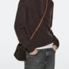 Bolso pequeño de piel de vacuno trenzada Bolso pequeño de piel de vacuno trenzada