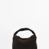 Bolso pequeño de piel de vacuno trenzada Bolso pequeño de piel de vacuno trenzada